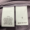 Load image into Gallery viewer, Brunello Cucinelli Lavender Ribbed Knit Cotton Jersey Crewneck Tank Top with Monili Chain