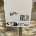 Load image into Gallery viewer, Ganni Pale Khaki Zebra Print Organic Cotton Denim Mini Dress