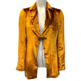 Load image into Gallery viewer, Cult Gaia Gold Velvet Bilba Blazer