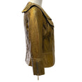 Load image into Gallery viewer, St. John Couture Copper Leather Ruffle Jacket