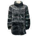 Load image into Gallery viewer, Giuliana Teso for Neiman Marcus Charcoal Grey Karakul Lamb Fur Jacket