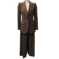 Load image into Gallery viewer, Dolce & Gabbana Brown Wool Houndstooth Suit