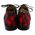 Load image into Gallery viewer, Christian Louboutin Red Tartan Fred Oxfords