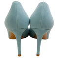 Load image into Gallery viewer, Gianvito Rossi Light Blue Suede Gianvito 85 Pumps