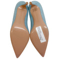 Load image into Gallery viewer, Gianvito Rossi Light Blue Suede Gianvito 85 Pumps