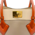 Load image into Gallery viewer, Louis Vuitton Taupe / Ivory On My Side MM Bag