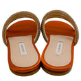 Load image into Gallery viewer, Casadei Honey Topaz Satin Stratosphere Sandals