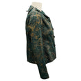 Load image into Gallery viewer, Karl Lagerfeld Vintage Green / Gold Metallic Jacquard Jacket