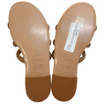 Load image into Gallery viewer, Casadei Honey Topaz Satin Stratosphere Sandals
