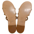 Load image into Gallery viewer, Casadei Honey Topaz Satin Stratosphere Sandals