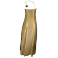 Load image into Gallery viewer, Akris Gold Metallic Pleated Silk Gown / Formal Dress
