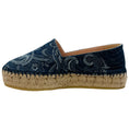 Load image into Gallery viewer, Etro Dark Blue Floral Denim Espadrilles