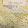Load image into Gallery viewer, LoveShackFancy Pale Yellow Short Sleeved Lace and Eyelet Maxi Dress
