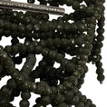 Load image into Gallery viewer, Brunello Cucinelli Olive Green Signed Beaded Toggle Necklace