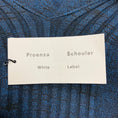 Load image into Gallery viewer, Proenza Schouler Blue Melange Rib V-Neck Top