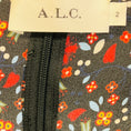 Load image into Gallery viewer, A.L.C. Black / Red Multi Floral Printed Maxi Dress with Cut Out Detail