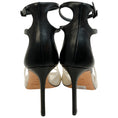 Load image into Gallery viewer, Jimmy Choo Latte / Black Leather Azia 95 Sandals
