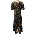 Load image into Gallery viewer, Ulla Johnson Odessa Multi Floral Heleen Puff Sleeve Midi Dress