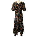 Load image into Gallery viewer, Ulla Johnson Odessa Multi Floral Heleen Puff Sleeve Midi Dress