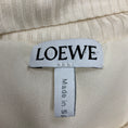 Load image into Gallery viewer, Loewe Off-White Ruffled Asymmetric Mini Skirt