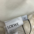 Load image into Gallery viewer, Loewe Off-White Ruffled Asymmetric Mini Skirt