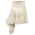 Load image into Gallery viewer, Loewe Off-White Ruffled Asymmetric Mini Skirt