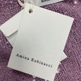 Load image into Gallery viewer, Amina Rubinacci Lilac Sequined Silk Knit Cardigan Sweater