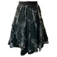Load image into Gallery viewer, Trelise Cooper Black / Grey Skirts Like Hell Embroidered Skirt