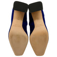 Load image into Gallery viewer, Alberta Ferretti Cobalt Blue Velvet Booties