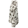 Load image into Gallery viewer, Erdem White Victorine Penrose Jouy Denim Printed Denim Midi Pencil Skirt