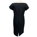 Load image into Gallery viewer, Lee Anderson Couture Black Cap Sleeved Square Neck Cocktail Dress