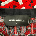 Load image into Gallery viewer, Dsquared2 Navy / White / Red Geometric Knit Cardigan Sweater and Polo Top Set