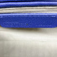 Load image into Gallery viewer, Alexander McQueen Blue Leather Mini Padlock Two Way Bag