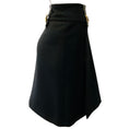 Load image into Gallery viewer, Dolce & Gabbana Black Wool Kilt Skirt