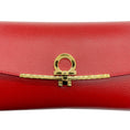 Load image into Gallery viewer, Salvatore Ferragamo Red Leather Mini Gancini Bag