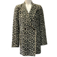 Load image into Gallery viewer, Le Superbe Black / Beige Leopard Print Blazer
