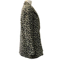 Load image into Gallery viewer, Le Superbe Black / Beige Leopard Print Blazer