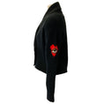 Load image into Gallery viewer, Raquel Allegra Black Alpaca / Wool Arcadia Cardigan Sweater