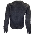Load image into Gallery viewer, Akris Charcoal Grey Boucle Knit Wool and Alpaca Knit Jacket