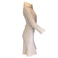 Load image into Gallery viewer, Tuleh Beige / Pink / White / Black Multi Woven Tweed Jacket and Skirt Two-Piece Set