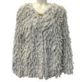 Load image into Gallery viewer, Forte_Forte Pearl Grey Shaggy Boucle Sweater