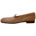Load image into Gallery viewer, Santoni Beige Leather Loafers