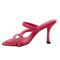 Load image into Gallery viewer, Jimmy Choo Candy Pink Leather Diosa 90 Zsa Sandals