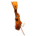 Load image into Gallery viewer, Balenciaga Pop Orange Croc Embossed Leather Le Cagole XS Shoulder Bag