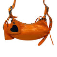 Load image into Gallery viewer, Balenciaga Pop Orange Croc Embossed Leather Le Cagole XS Shoulder Bag