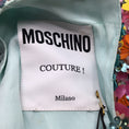 Load image into Gallery viewer, Moschino Couture Multicolored Floral Embellished Sleeveless Mini Dress
