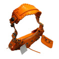 Load image into Gallery viewer, Balenciaga Pop Orange Croc Embossed Leather Le Cagole XS Shoulder Bag