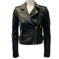 Load image into Gallery viewer, Iro Black Leather Ashville Moto Jacket