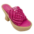 Load image into Gallery viewer, Paloma Barcelo Pink Salma Espadrille Platform Sandals