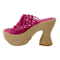 Load image into Gallery viewer, Paloma Barcelo Pink Salma Espadrille Platform Sandals